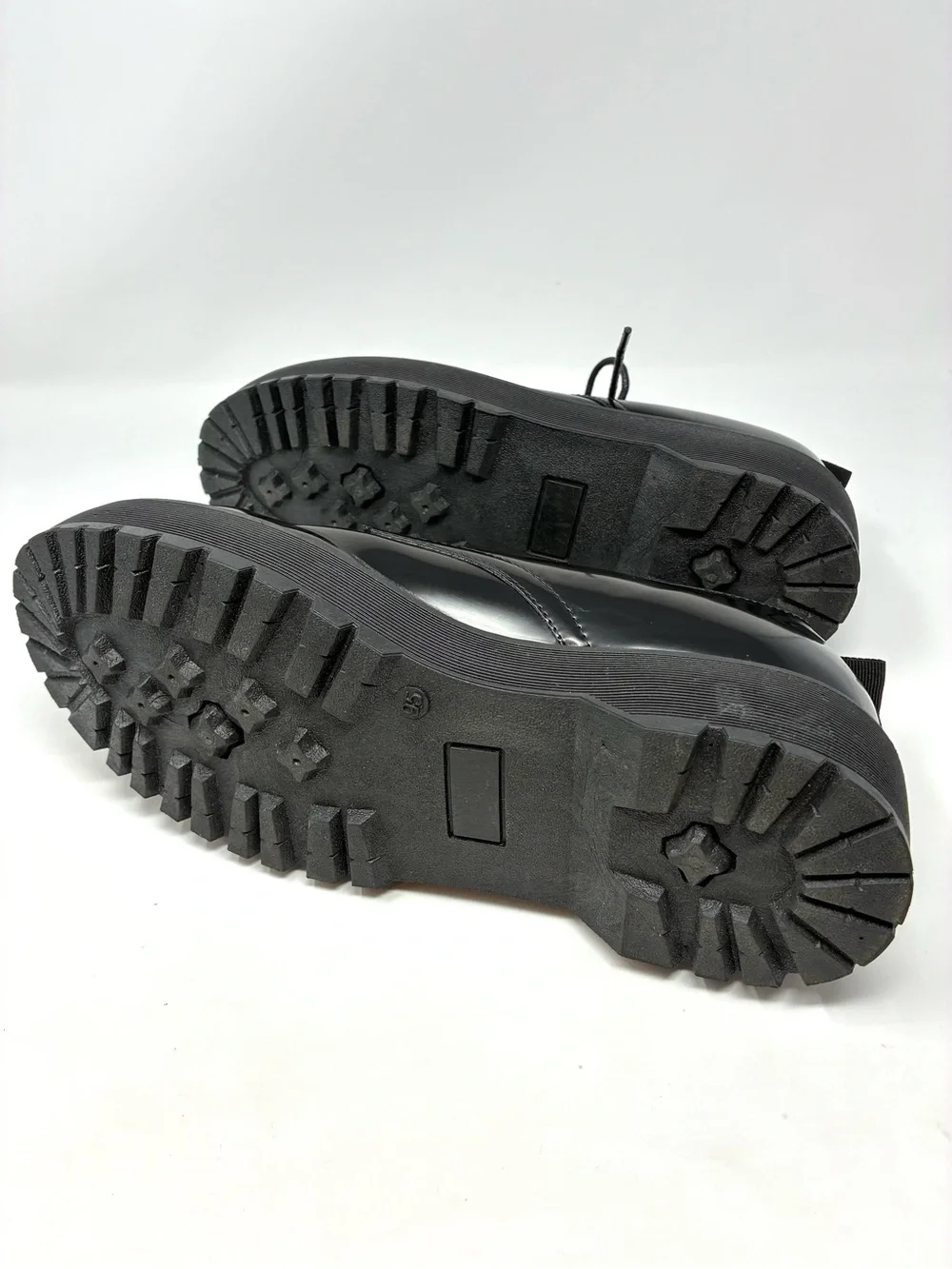 Jellypop Ominous Black Platform Oxfords Women’s Shoes Size 9.5 Nice! Grunge Wear